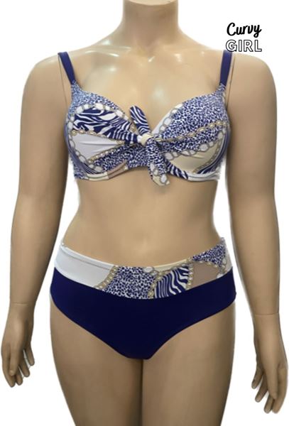Picture of CURVY GIRL BIKINI TUMMY CONTROL HIGH WAISTED